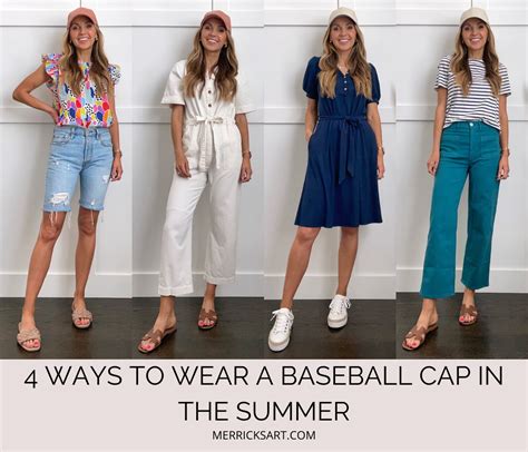 4 Ways To Wear A Baseball Cap In The Summer Merricks Art