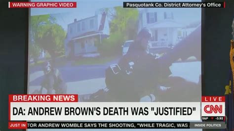 Body Cam Footage Released From Andrew Brown Shooting