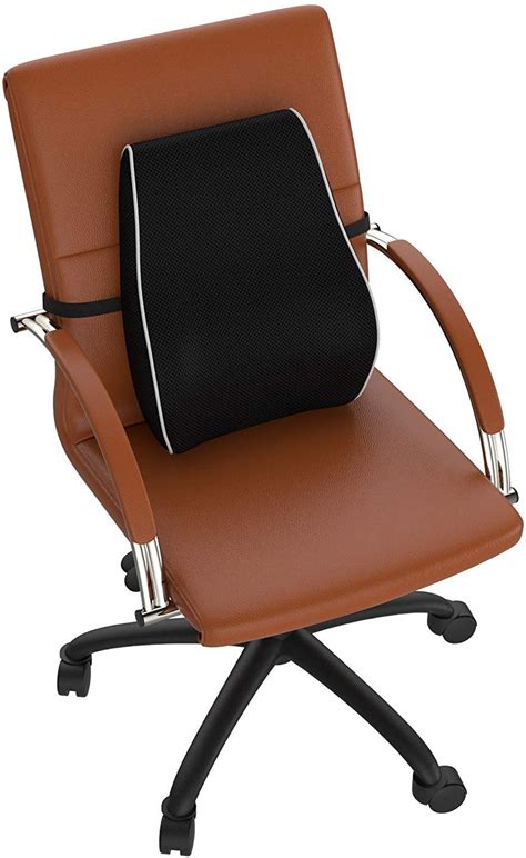 Pillow under the lower back is necessary, but under the neck i would take thinner. Best Lumbar Back Support Cushions for Cars and Office Chairs 2019