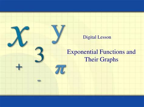 Ppt Exponential Functions And Their Graphs Powerpoint Presentation