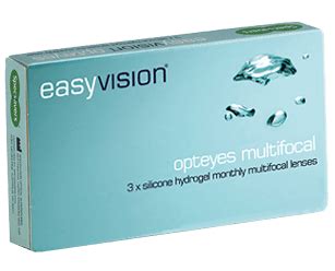 easyvision Monthly Opteyes Multifocal | Affordable Monthly Contact Lenses | Specsavers UK