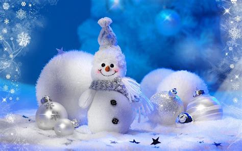 Winter Snowman Wallpaper Wallpapersafari