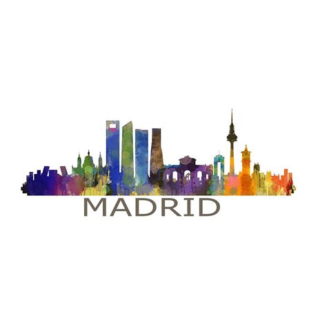 Бронирование апартаментов skyline madrid по лучшей цене без комиссии. Madrid City Skyline Hq Digital Art by HQ Photo