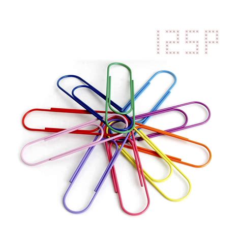 Buy SUNDER Large Paper Clips Inches Jumbo Pcs Giant Clips Mm Colored Paperclips Mega
