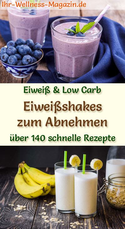 145 Eiweißshakes zum Abnehmen