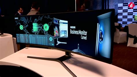Samsungs 49 Inch Qled Curved Gaming Monitor First Look
