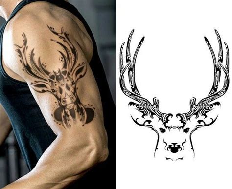Cool Celtic Deer Tattoo Skull Tattoo Design Deer Skull Tattoos