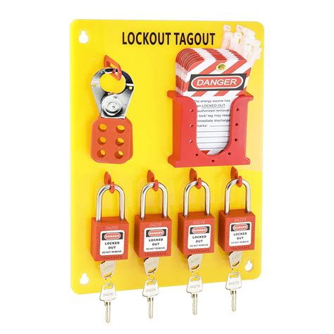 Tradesafe M Lockout Tagout Station With Loto Devices Lock