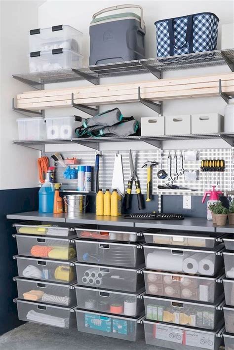 40 Inspiring Diy Garage Storage Design Ideas On A Budget 35 Garage