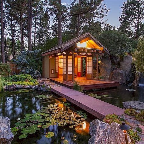 Nice Enjoy The Peace And Serenity With Backyard Pond Decor