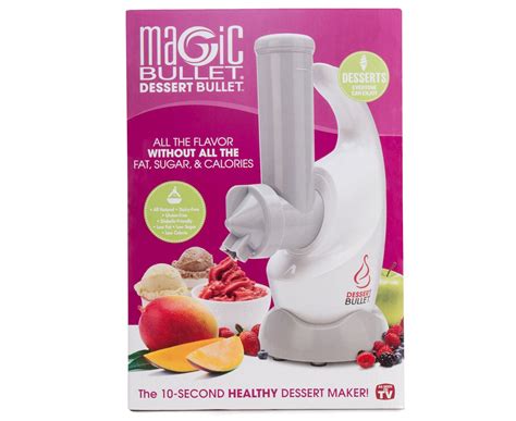 See more ideas about dessert bullet, frozen desserts, dessert bullet recipes. Magic Bullet® Dessert Bullet™ + Naturally Delicious Recipe Book - White/Grey | Dessert bullet ...