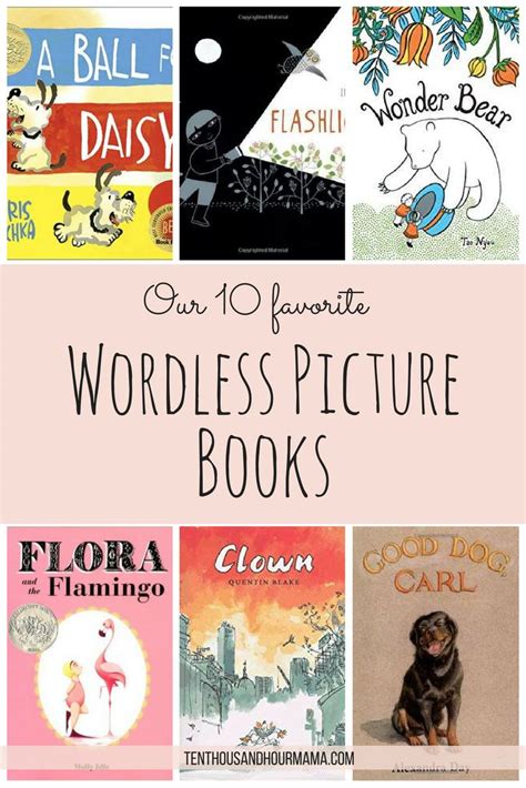 The Top Ten Favorite Wordless Picture Books For Kids And Adults To Read