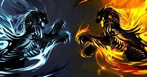 Main page abstarct animal anime artistic cgi cartoon celebrity comics dark earth fantasy food humor game holiday man made men military misc movie multi monitor music pattern photography products religious sci fi sport tv show technology. Fire and Ice by TheRisingSoul on DeviantArt