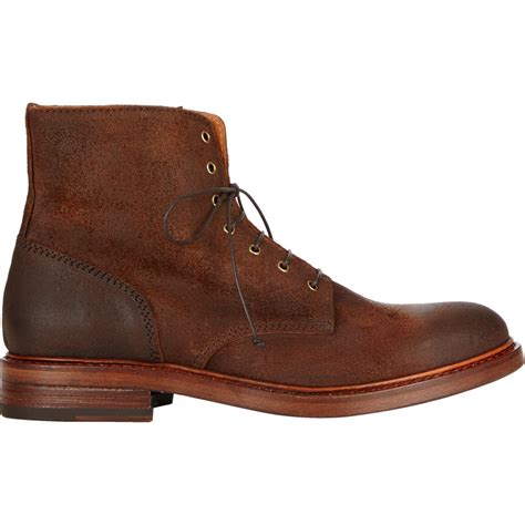 Buttero Suede Lace Up Boots In Brown For Men Lyst