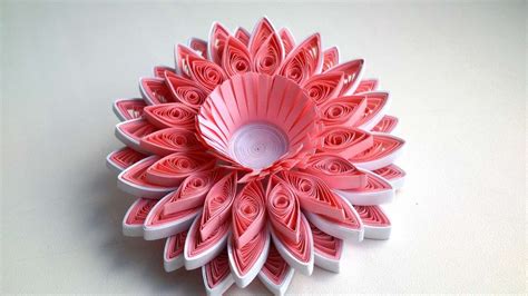 How To Make A Beautiful Quilling Flower Diy Crafts Tutorial