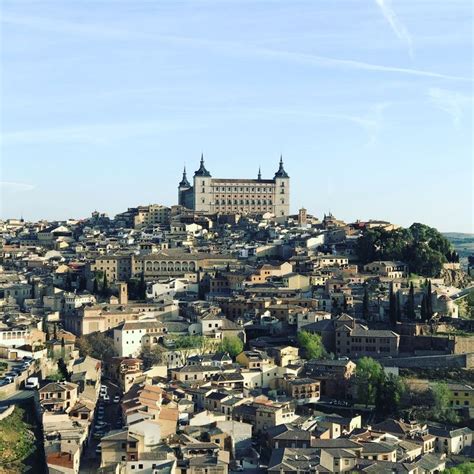 Castle In Toledo Spain Toledo Spain Paris Skyline Travel