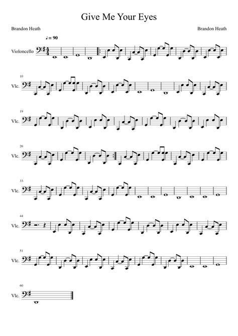 Give Me Your Eyes Sheet Music For Piano Flute Clarinet In B Flat