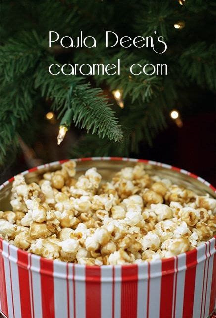 Gooey butter cakes are to the deen family what shrimp is to bubba gump. Paula Deen's caramel corn {101 Days of Christmas | Caramel ...