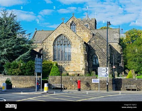 All Saints Parish Church Otley West Yorkshire England Uk Stock Photo