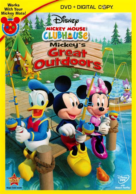 Mickey Mouse Clubhouse Mickeys Great Outdoors 2 Discs Dvd Best Buy
