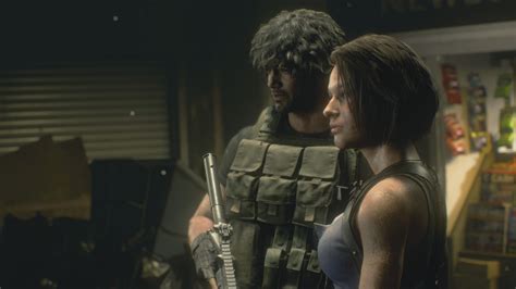 Resident Evil 3 Remake Jill Valentine Carlos Oliveira 4k Hd