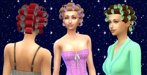 Sims 4 Ccs The Best Hair Rollers By My Stuff