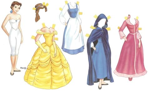 Casinha De Crian A Bonecas De Papel Para Vestir Princesas E Pr Ncipes Disney