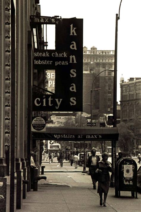 Fernando Natalici Maxs Kansas City Photograph New York 1975