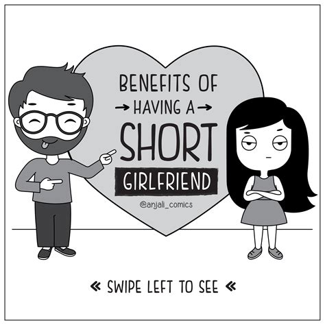 benefits of having a short girlfriend comics comic artist short girlfriend