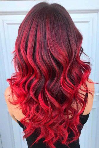 long hairstyles red ombre best hairstyles diy