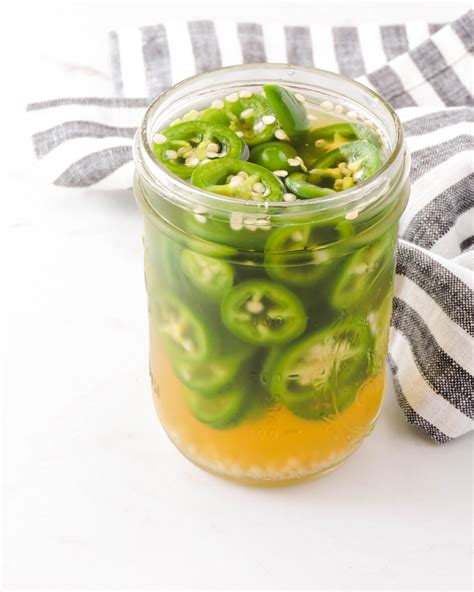 Quick Pickled Jalapeno Peppers Fresh Fit Kitchen