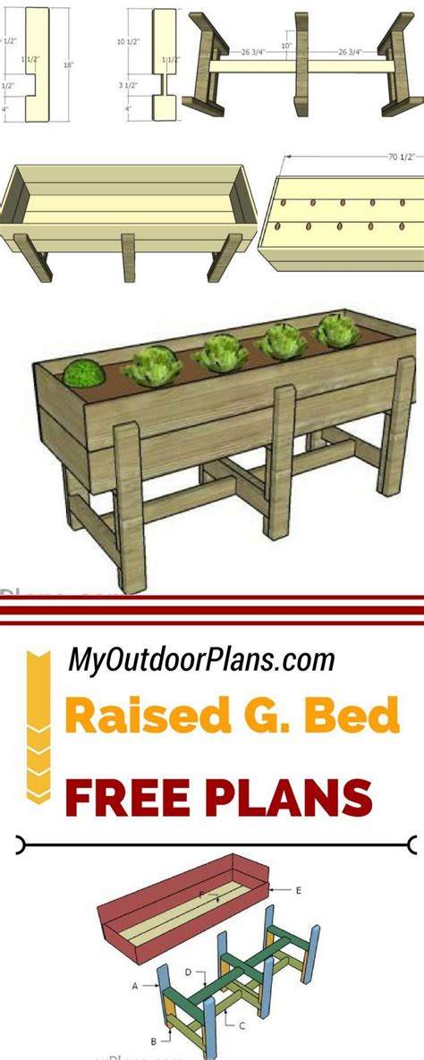 Waist high raised bed garden plans. Waist High Raised Garden Bed Plans (With images) | High raised garden beds, Raised garden bed ...
