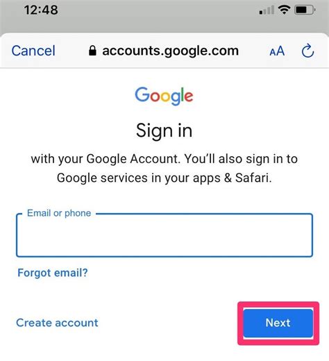 Sign In Gmail Email
