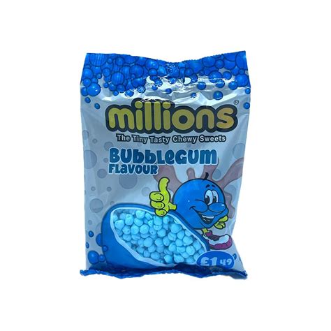 Millions Bubblegum Flavour 110g Approved Food