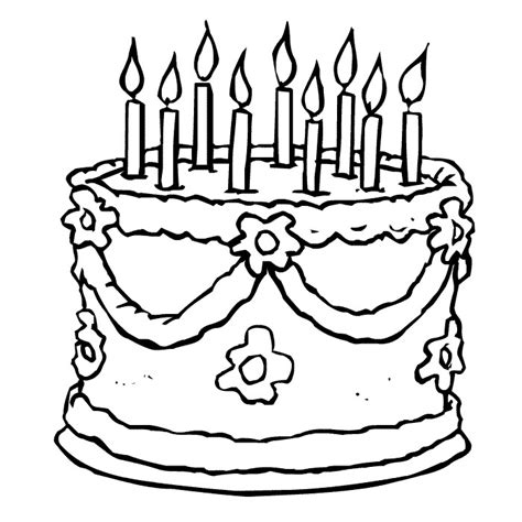 Of course, you can choose from the many themes of this website, but you can also use pictures of the theme printable birthdays coloring page to print and color for free. Free Printable Birthday Cake Coloring Pages For Kids