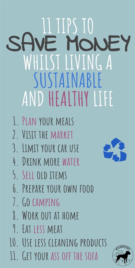 10 Ways To Save Money Whilst Living A Sustainable And Healthy Life