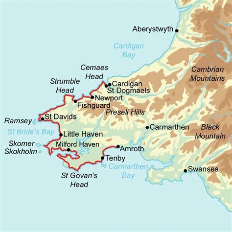 Pembrokeshire Coast Path — Contours Walking Holidays