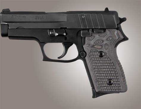 Sig Sauer P245p220 Compact Piranha G10 Gmascus Black Grey Order