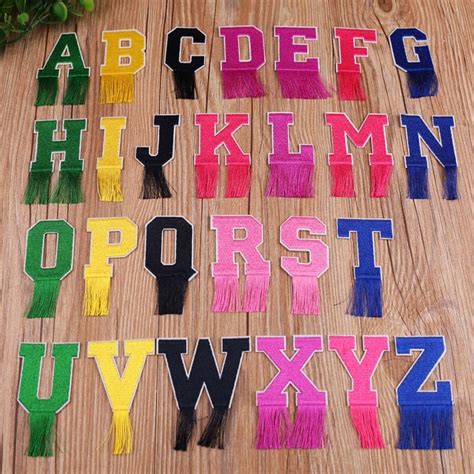 Embroidery Cloth Sticker Embroidery Chapter Fashion 26 Alphabet Cloth