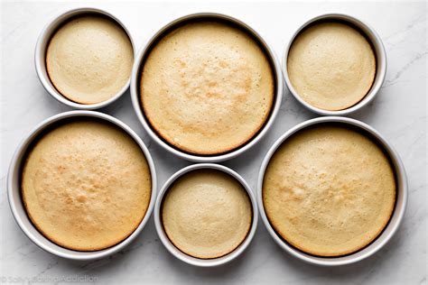 This chart helps down and upscale cake recipe quantities and assumes that the recipe you are using is the most common size/shape, which is an 8 inch (20cm) round cake and 3. Cake Pan Sizes & Conversions | | Fun Facts Of Life
