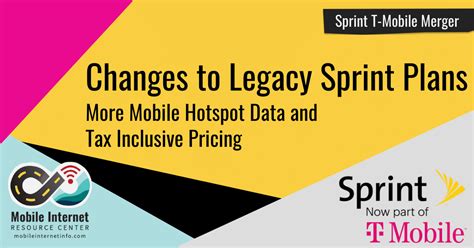 Changes Coming To Legacy Sprint Plans As Part Of T Mobile Integration