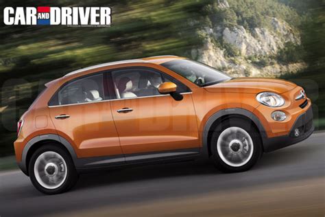 Rendering Fiat 500x Is The Ecosports Nightmare