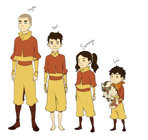 Mackydraws My Headcanon Airbender Babies Top Jinora Kai