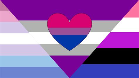 My Attempt To Make U Pinkdaisies13 S Bigender Genderfluid Graysexual Biromantic Flag Req R