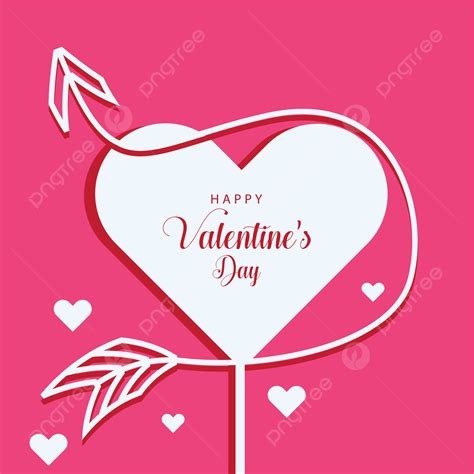 Lovely Pink Valentine S Day Greeting Design Background Love