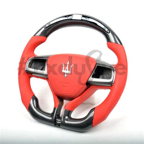 Maserati Ghibli Levante Quattroporte Custom Steering Wheel 2014