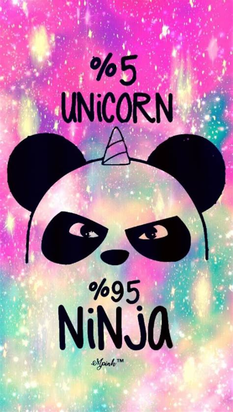 Girly wallpapers are here to personalize your phone and make it unique. Unicorn ninja wallpaper by Grammar_Girl_07 - c3 - Free on ...