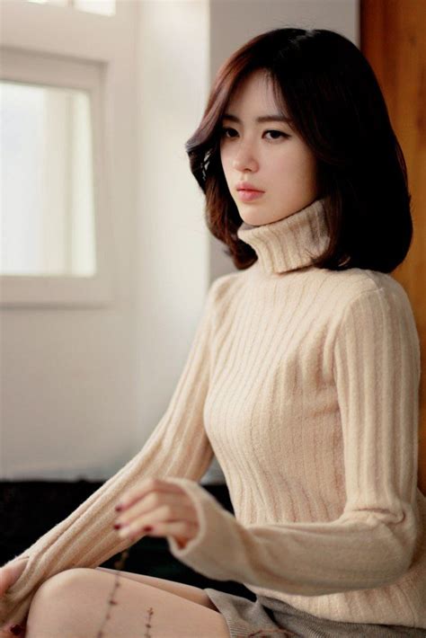 Yun Seon Young 윤선영 Yoon Sun Young Vk Korean Model Asian Model Girls Sweaters Wool