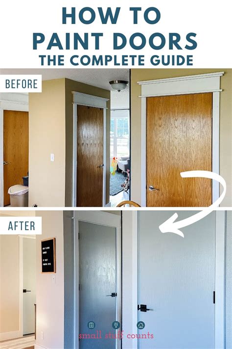How To Paint Doors The Complete Guide Small Stuff Counts