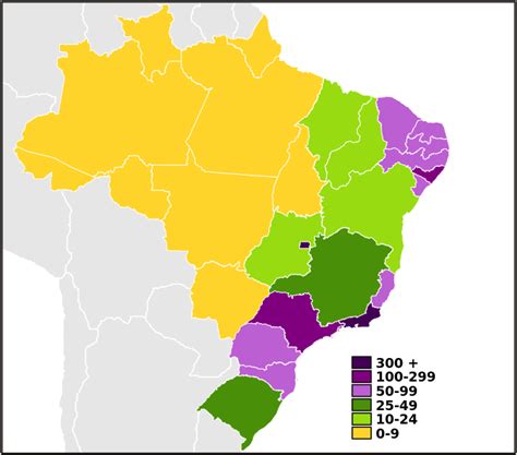 ملفbrazilian States By Population Densitysvg المعرفة